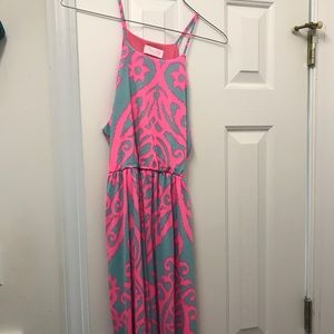 Pink maxi